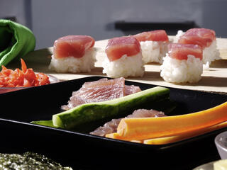 Bluefin tuna sushi