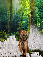Don't Flush Tiger Forests Brochure