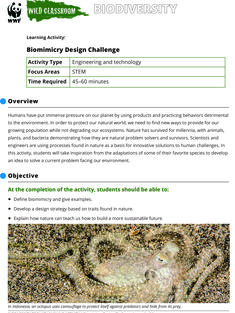 Wild Classroom Biodiversity STEM Activity Preview Page