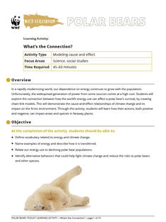 Wild Classroom Polar Bear Science Activity2 Preview Page