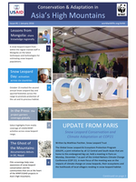 Asia High Mountains Newsletter: Issue 1 Brochure